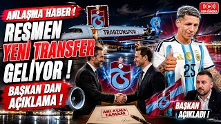 Bitirmeye gittik Anlaşma haberi ! Bomba gelişme ! Yeni transfer Resmen geliyor ! #trabzonspor 