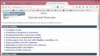 Learn to code with AutoHotkey - Getting Started