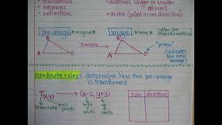 3.9 - Isometries & Transformations