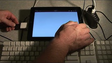 Ipad 2 Demo Connecting to a USB Keyboard