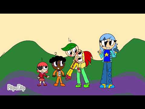 [OLD] Four catches Three | Numberblocks animation - sorry i forgot to draw Five's numberling