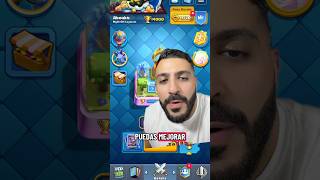 POR ESTO NO MEJORAS EN CLASH ROYALE 😱 #clashroyale #clashroyaletips #viral