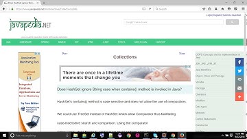 Does HashSet ignore String case when contains() method is invoked in Java? | javapedia.net