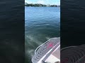 Insane Twin V8 Roar!  1999 Cigarette Top Gun Big Block. High Performance Boat Idling.