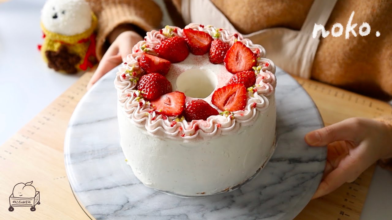 これ以上の桜シフォンを私は知らない。【桜シフォンの作り方】