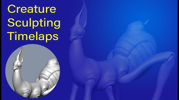 ZBrush Creature Sculpting - part 2