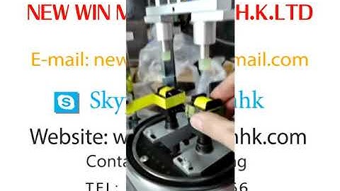 Automatic taping machine WM-1948PR. For transformer, relay & step motors