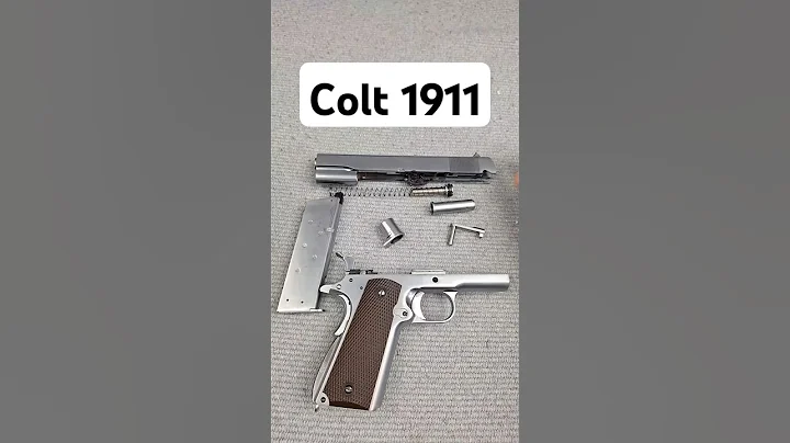 Assembling a Disassembled Colt 1911 Airsoft Pistol | Step-by-Step Rebuild #airsoft #cap