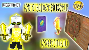 Power Of STRONGEST GOLDEN SWORD In Bed Wars | Blockman Go Gameplay (Android , iOS)