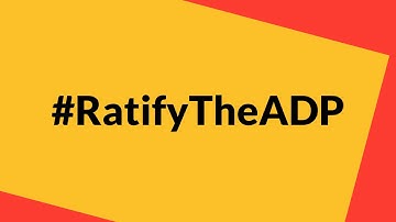 #RatifyTheADP - Campaign launch video