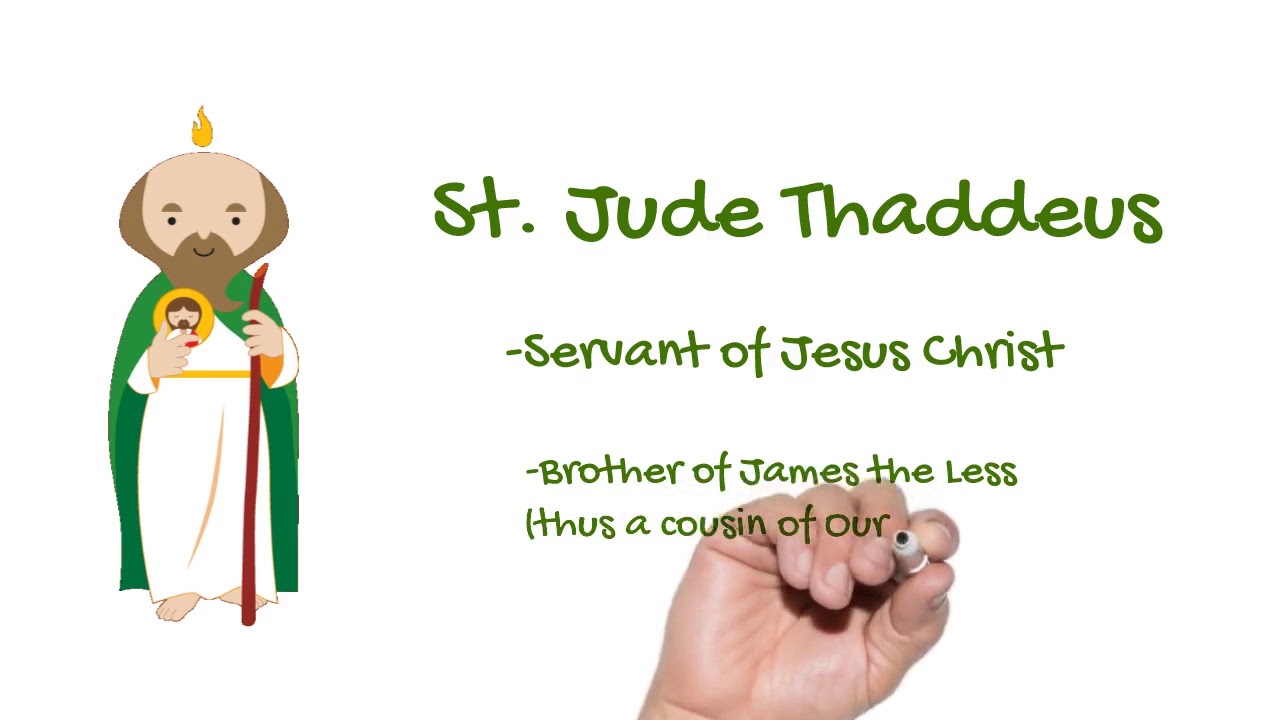 Who Was St Jude Thaddeus YouTube