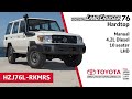 Land Cruiser 76 Hardtop - 4.2 Diesel - 10 seater - LHD