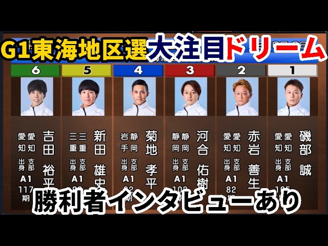 G1 Regional Selection] Highly anticipated 