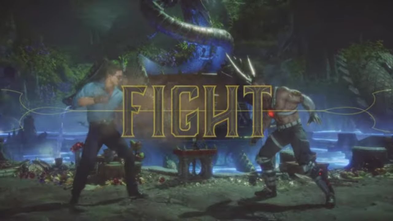 Mortal Kombat 11 Klassic MK Movie Johnny Cage VS Kano 1 VS 1 Challenge Fight In Towers Of Time