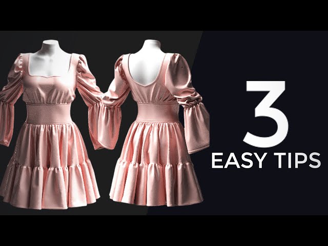 How to Make Better Dresses in CLO3D (One Simple Rule)