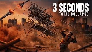 Scaffolding Collapse in 3 Seconds | The Hidden Failure Behind It