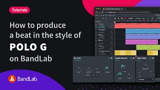 How to make a Polo G style beat using BandLab's free online-based Mix Editor screenshot 3