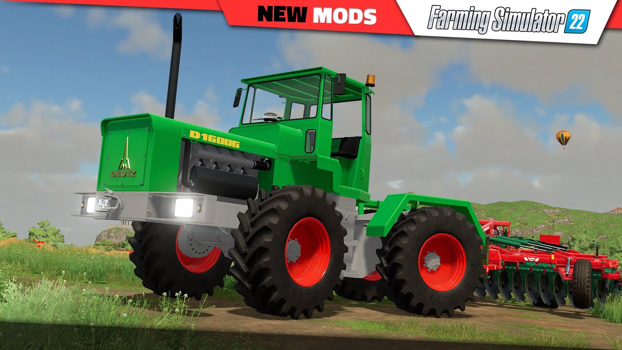 FS22 | Deutz-Fahr D16006 - Farming Simulator 22 (2K 60Hz)