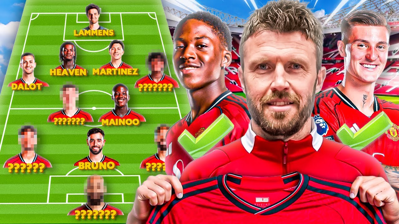 Picking Michael Carrick's PERFECT Man Utd XI