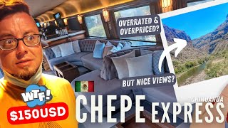 CHEPE EXPRESS  An INCREDIBLE WASTE of MONEY? | Mexico's COPPER Canyons | Creel to Los Mochis