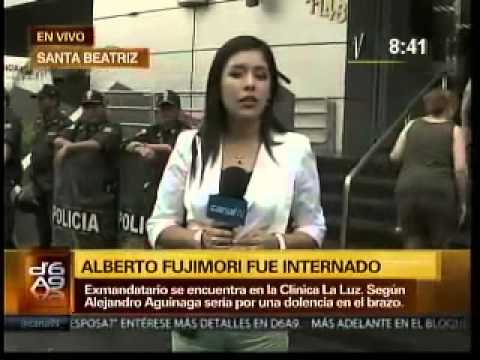 Fujimori internado por delicado estado de salud indulto bullfighting