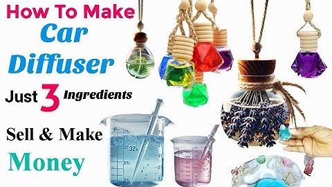 How To Make Quality Car Diffuser For Commercial Purposes & For Personal Use||Sell & Make Money..