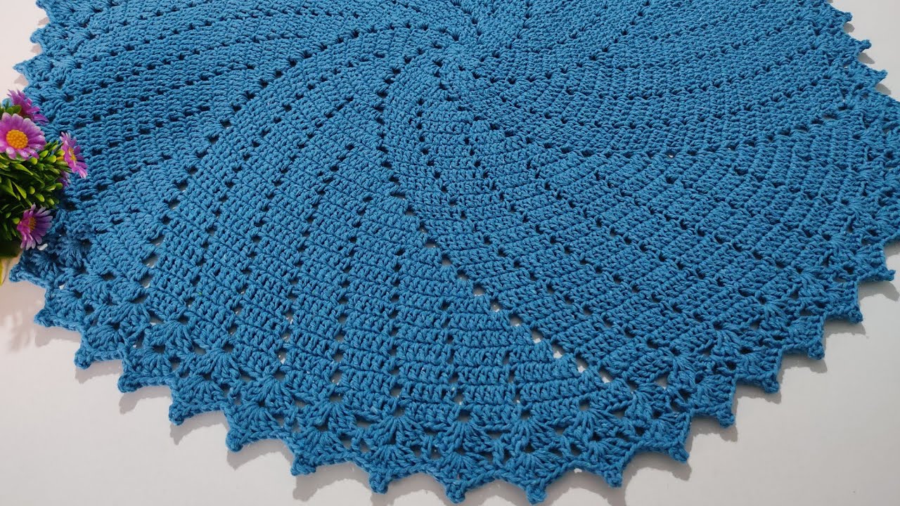 TAPETE ESPIRAL | PASSO A PASSO COMPLETO