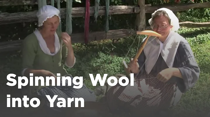 Spinning Wool into Yarn