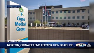 Norton, Cigna announce extension of insurance termination deadline, patient coverage