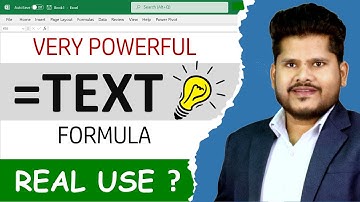 Are You Properly Using TEXT FORMULA in Excel ? Excel Formula Tutorial