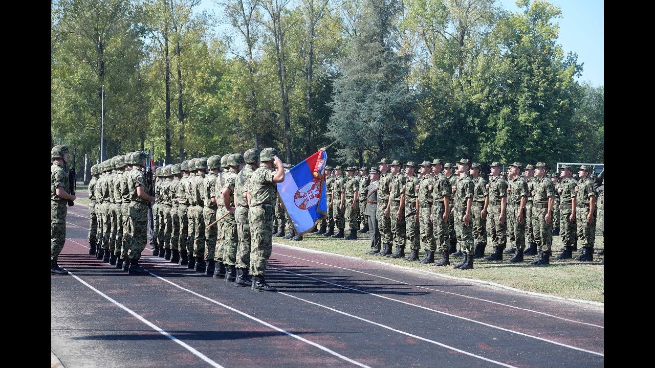 Polaganje vojničke zakletve u kasarni Aerodrom u Somboru