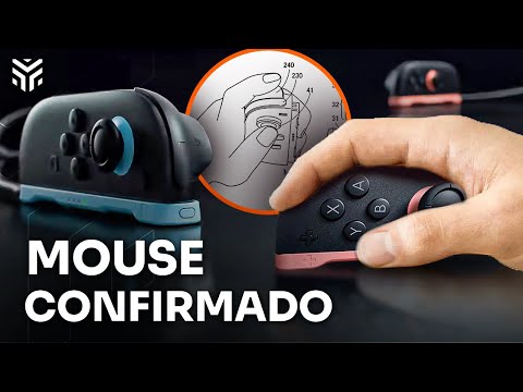 CONFIRMADO! Nintendo Switch 2 VAI TER MOUSE!