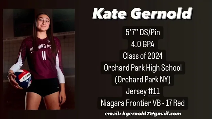 Kate Gernold, #11, 2024 Pin Hitter/DS - 2022 School Season Highlights