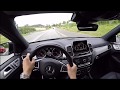 2017 Mercedes GLE Coupe 350d 60 FPS POV/test drive acceleration