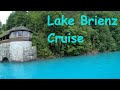 Brienz lake cruise 4K, The must do of Interlaken, Switzerland!