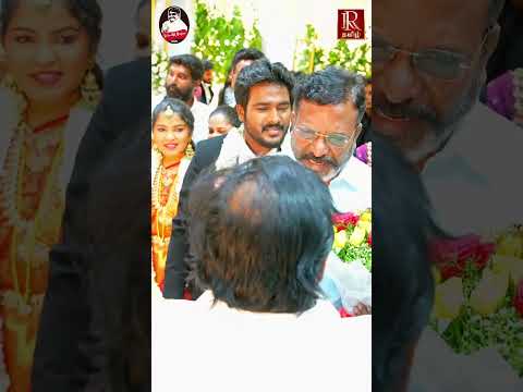 வன்னியரசு விழாவில் RR தமிழ்செல்வன்..! மணமக்களுக்கு வாழ்த்து + பிரியாணி விருந்து...