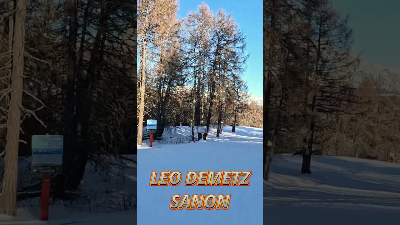 Leo Demetz  - Sanon - Val Gardena skiing.