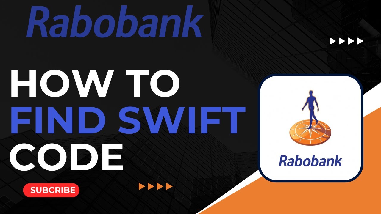 Spectacular Rabo Bank Swift Code Scene Concept Spectacular Rabo Bank Swift Code Scene Concept