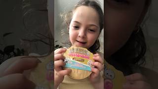 Maggie unboxes a dumpling squishy #shorts #unboxing