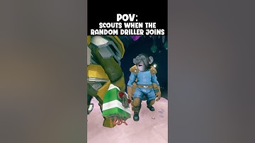 Scouts When Random Drillers Join | Deep Rock Galactic