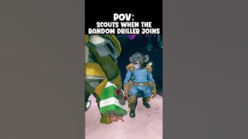 Scouts When Random Drillers Join | Deep Rock Galactic