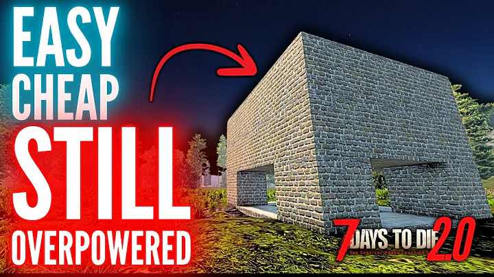 This horde base will STILL last longer than you intend on playing 7 days to die 2.0