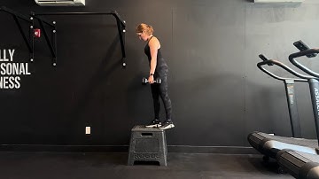 Dumbbell Suitcase Step Up