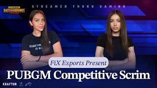[EN] 2024 PUBGM Competitive Scrim Live |Fix Esports | PRO Teams | THOKO Gaming