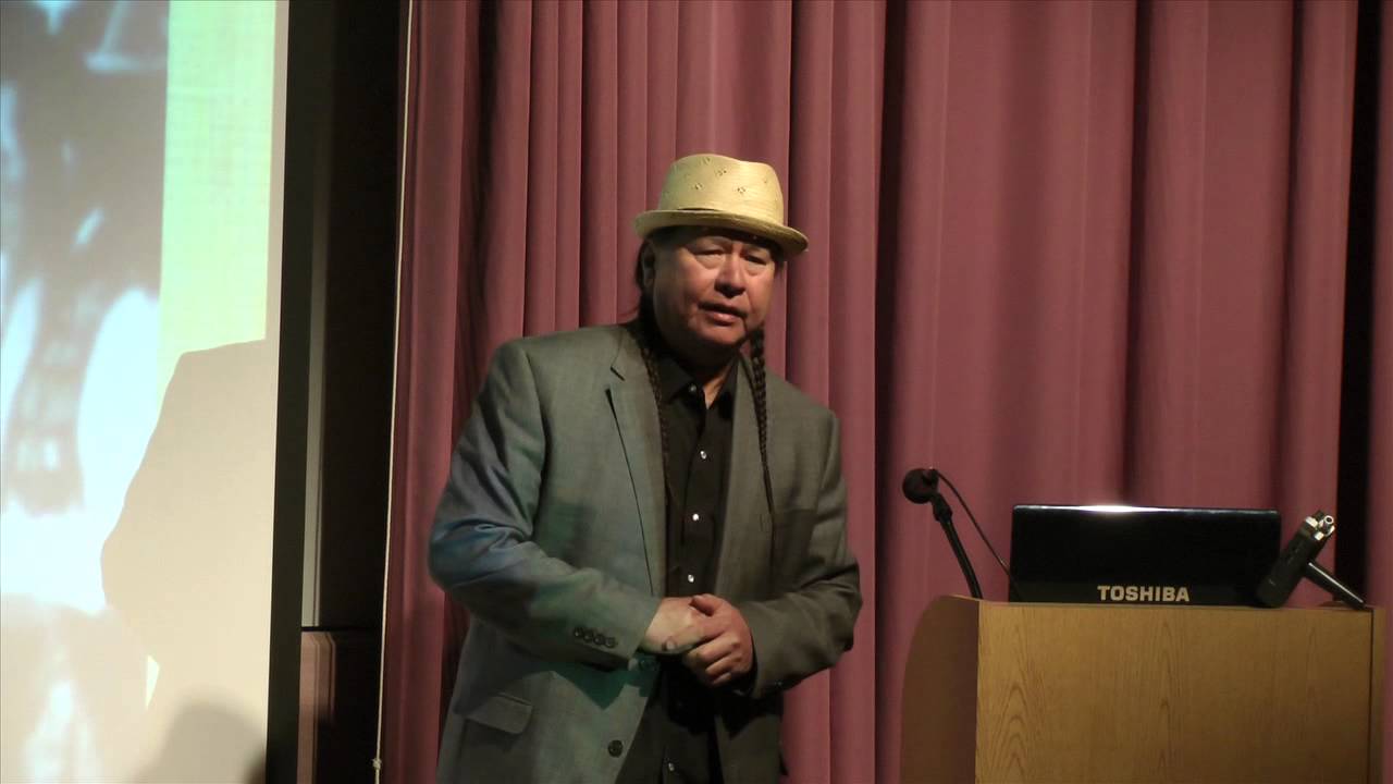 Shoshone artist Stan Natchez talks about his work at MIAC in Santa Fe
