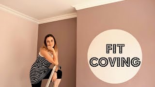 Fitting Coving: Bedroom Makeover | The Carpenter's Daughter