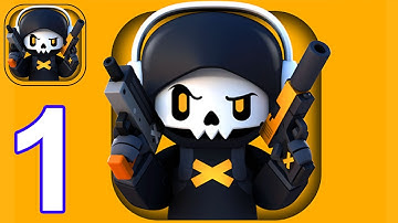 Agent Bone - Gameplay Walkthrough Part 1 All Levels 1-8 (Android, iOS)