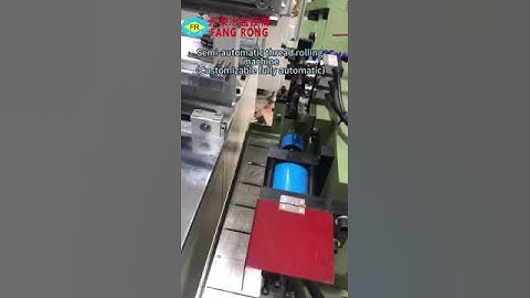 Semi-automatic thread rolling machine（Customizable fully automatic）