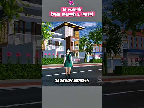Rumah kayu ini kelihatan klasik… tapi isi dalamnya mewah 😳🪵🏡 #sakuraschoolsimulator #sakura