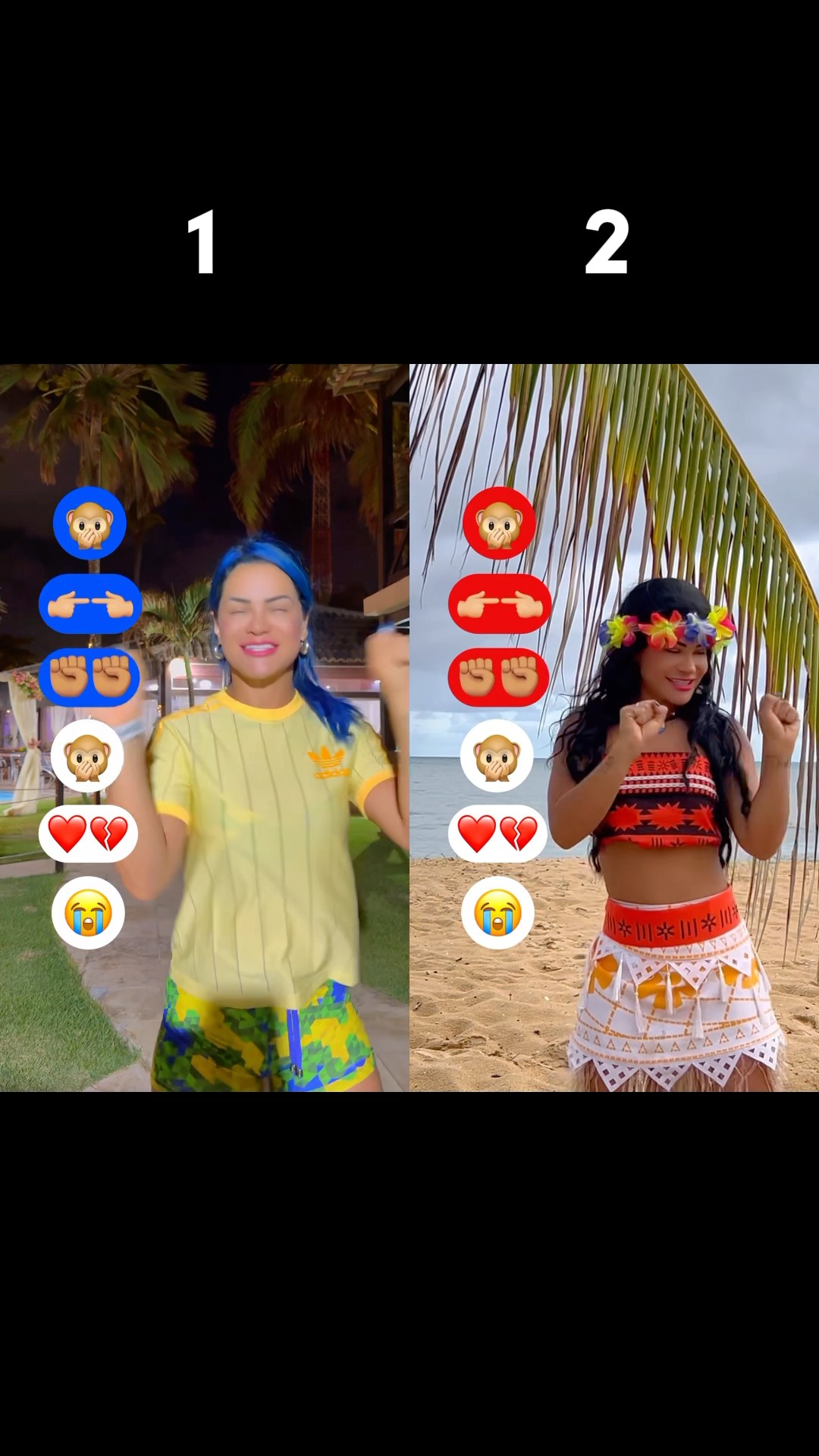 Qual melhor tutorial: 1 ou 2? ? #tutorial #entretenimento